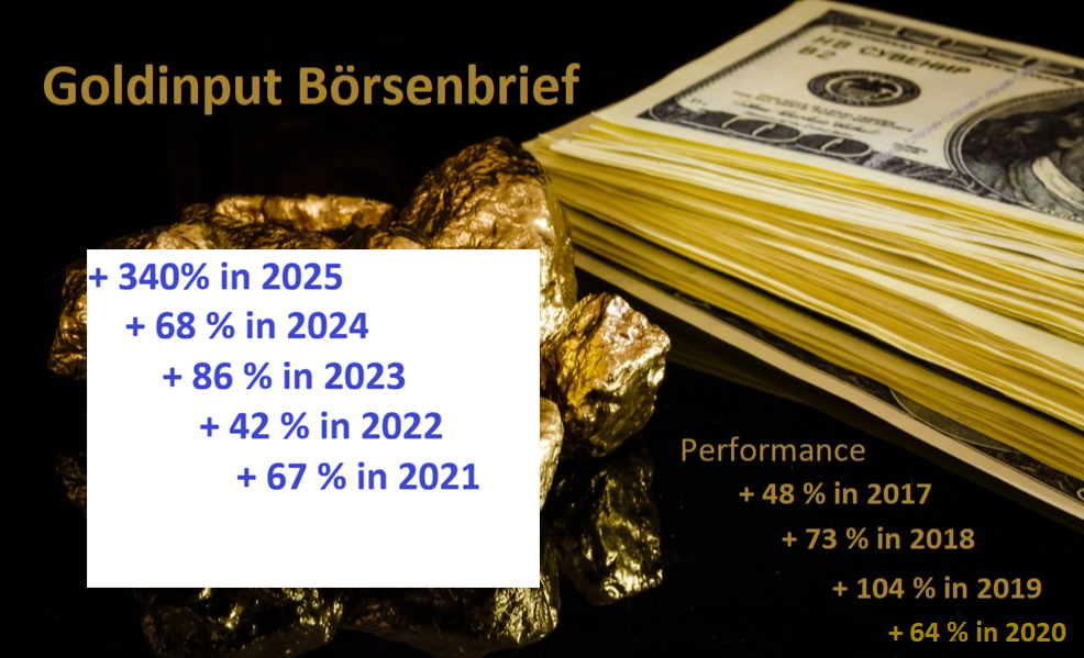 Read more about the article Goldinput Börsenbrief